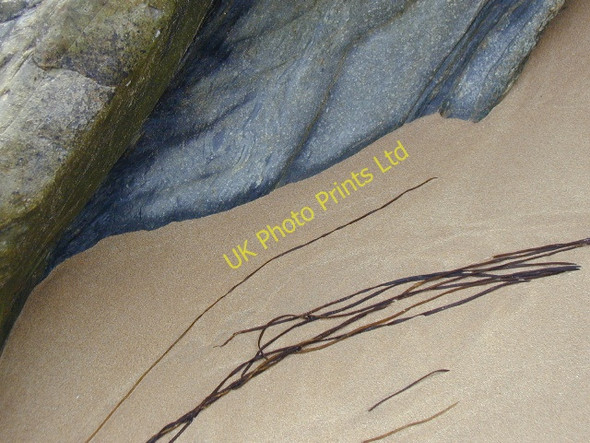 Photo 6"x4" Kinnegar Head  detail Rathmullan c2004