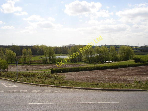 Photo 6"x4" The lakes and Backhouse Wood Stonestreet Green c2007