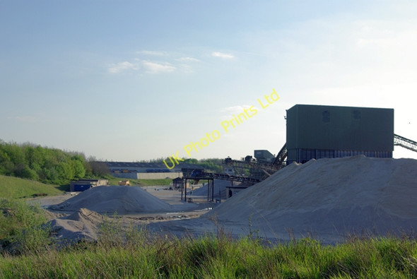 Photo 6"x4" Gravel processing plant Boreham\/TL7509 c2007