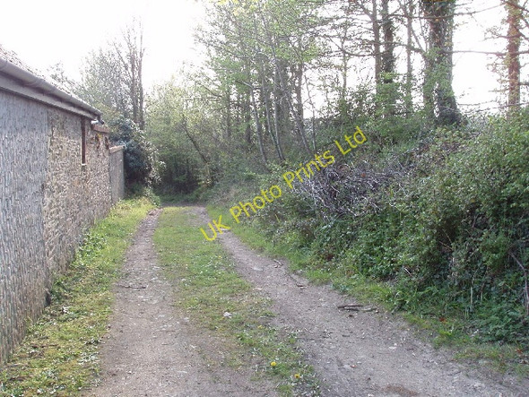 Photo 6"x4" Track to pumping station Stratton\/SS2206 c2007