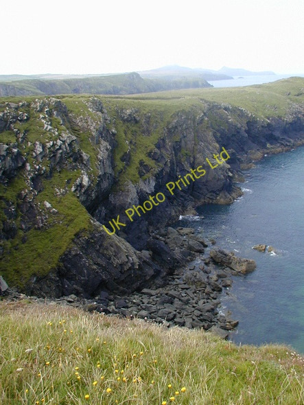 Photo 6"x4" Cliffs by Porth Egr Portheiddy c2002