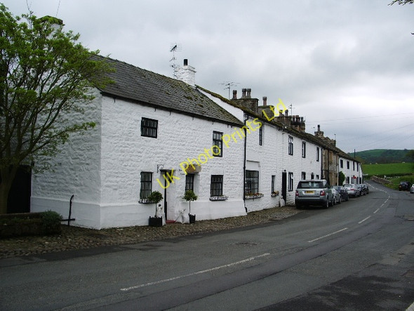 Photo 6"x4" South side of Main Street, Bolton by Bowland Bolton-by-Bowland c2007