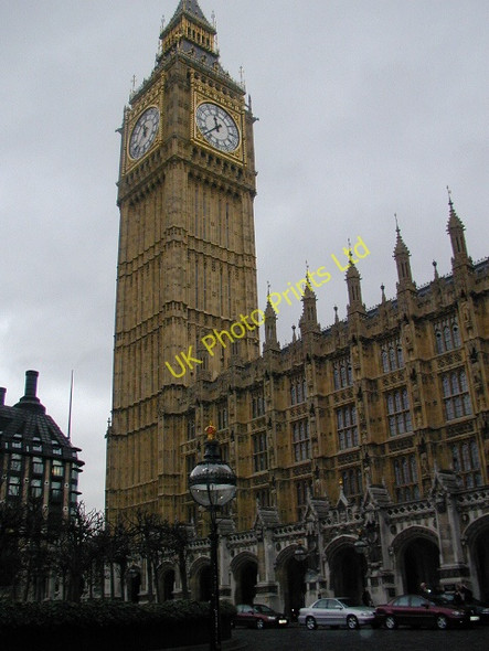 Photo 6"x4" Westminster clock tower Westminster c2004