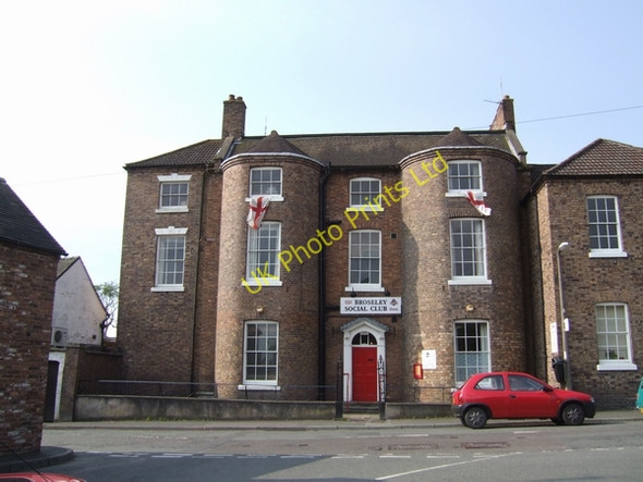 Photo 6"x4" Broseley Social Club Broseley c2007