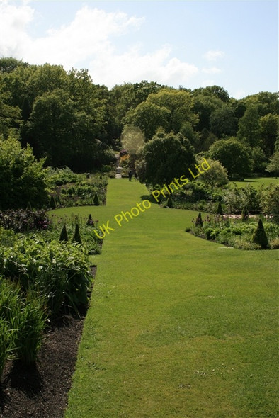 Photo 6"x4" Main borders, RHS Harlow Carr Harrogate c2007
