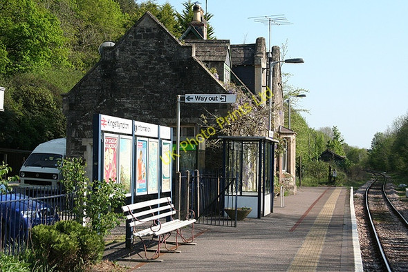 Photo 6"x4" Chulmleigh: King\u00e2\u0080\u0099s Nympton station Colleton Mills c2007