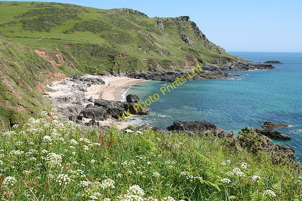 Photo 6"x4" Stokenham: towards Great Mattiscombe Sand Bickerton\/SX8138 c2007