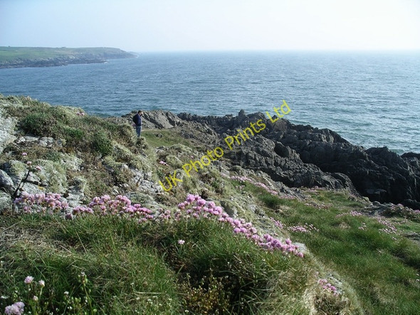 Photo 6"x4" Coastline, Porth Trecastell Bryn Du\/SH3472 c2007