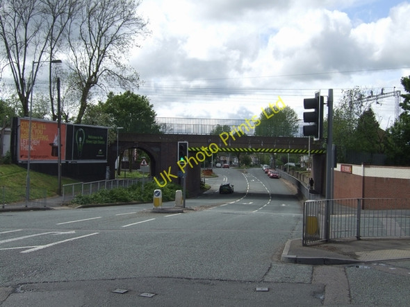 Photo 6"x4" Railway bridges on Elston Hall Road Fordhouses c2007