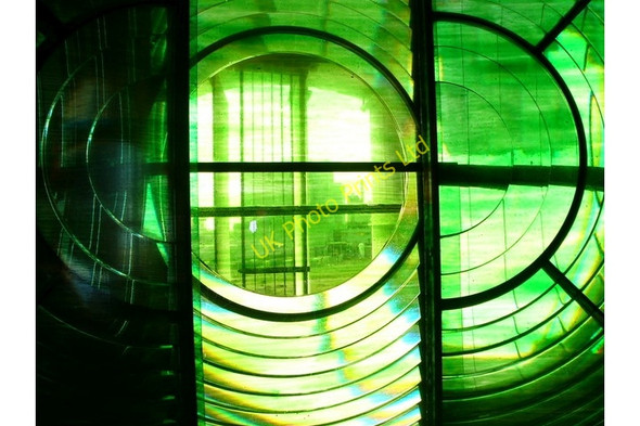 Photo 6"x4" Old Fresnel lens old lighthouse Dungeness Dungeness c2007