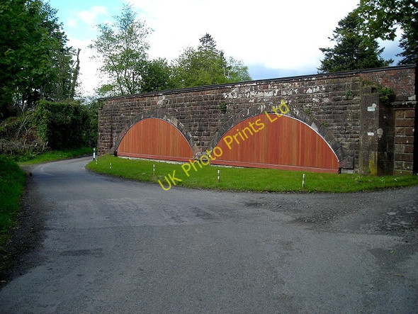 Photo 6"x4" Remains of Viaduct Near Muirfad Stronord c2007