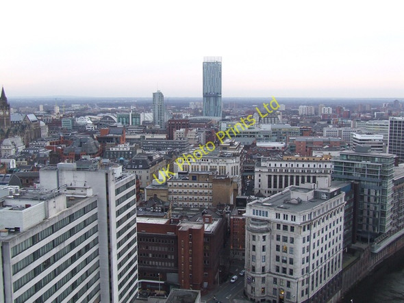 Photo 6"x4" Beetham Tower and the Manchester skyline Manchester c2007