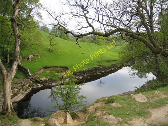 Photo 6"x4" The River Ribble from the Ribble Way Little Stainforth c2007