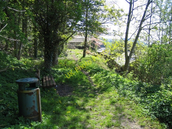Photo 6"x4" Seat in the Shade on Castlebergh Settle c2007