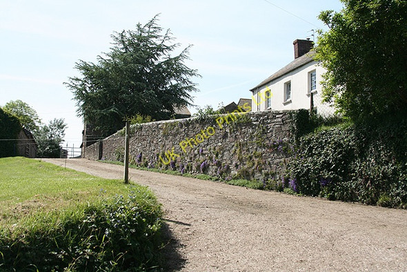 Photo 6"x4" Swimbridge: entrance to Chuggaton Farm Cobbaton c2007