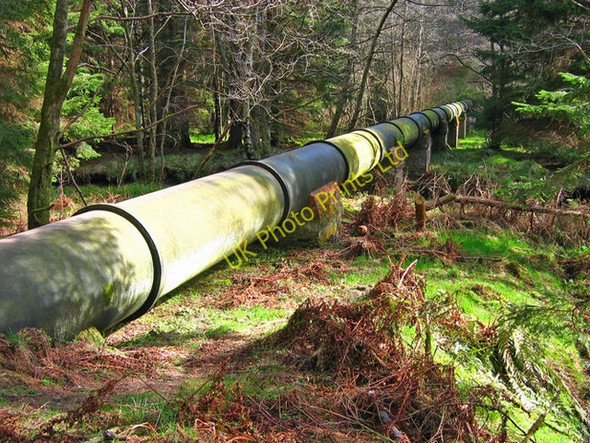 Photo 6"x4" Water pipeline. ( 1 ) Brucklebog c2007
