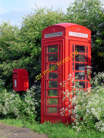 Photo 6"x4" Maidenwell Telephone Kiosk Maidenwell\/TF3279 c2007