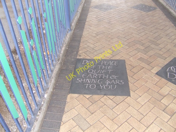 Photo 6"x4" Deep Peace of the Quiet Earth and Shining Stars to You Walsall c2007
