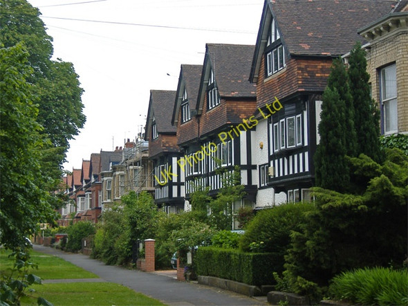 Photo 6"x4" Mock Tudor Kingston upon Hull c2007