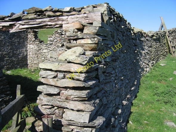 Photo 6"x4" Ruined building near the Ribble Way Stainforth\/SD8267 c2007