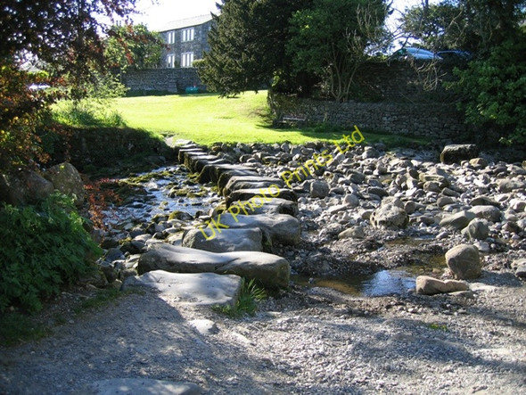 Photo 6"x4" Stepping Stones over Stainforth Beck Stainforth\/SD8267 c2007