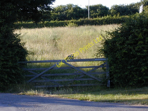 Photo 6"x4" Looking north from the bend in Gillman Road Farlington\/SU6805 c2003