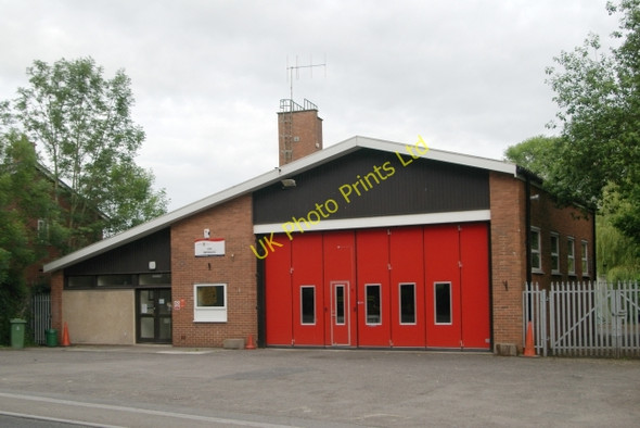 Photo 6"x4" Usk Fire Station Usk\/Brynbuga c2007