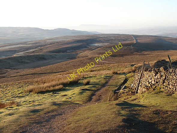 Photo 6"x4" The Pennine Way across Fawcett Moor Brackenbottom c2007