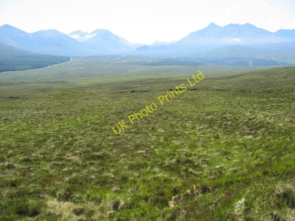 Photo 6"x4" Moorland south of Meall an Fhuarain Meall an Fhuarain\/NG4535 c2007