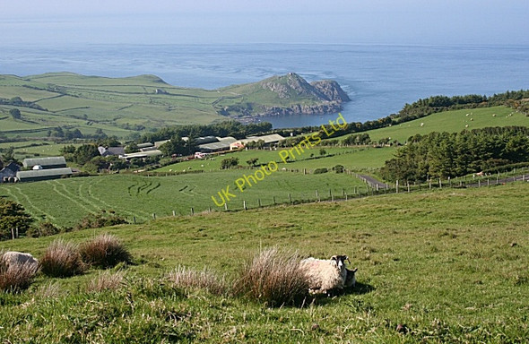 Photo 6"x4" View from Green Hill Cushendun c2007