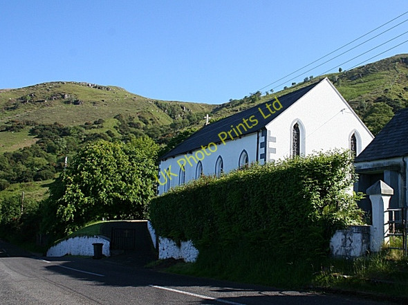 Photo 6"x4" Coolranny Church Cushendun c2007
