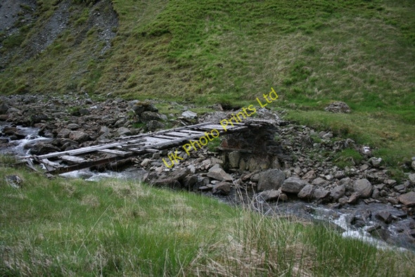 Photo 6"x4" Bridge Over Allt Gleann a' Chlachain Tyndrum\/NN3330 c2007