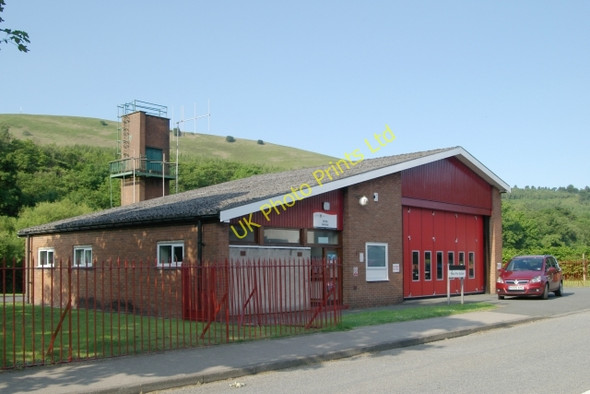 Photo 6"x4" Risca Fire Station Risca c2007