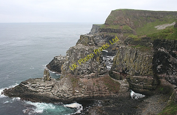Photo 6"x4" Sea Stacks Ballintoy c2007