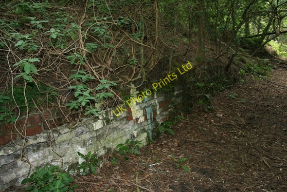 Photo 6"x4" Retaining Wall, Upleatham Ironstone Mine Marske-By-The-Sea c2007