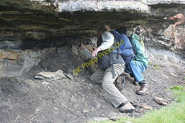 Photo 6"x4" Coal Seam Ballycastle\/D1140 c2007