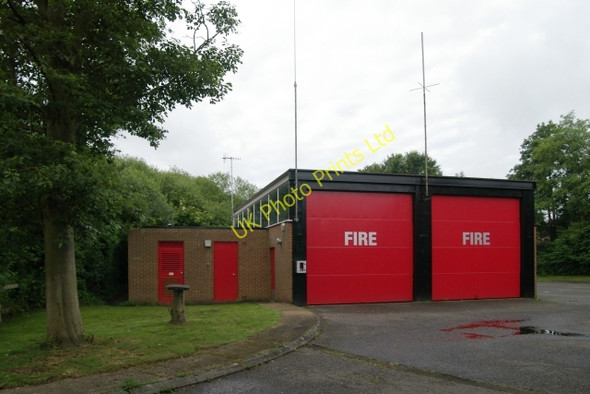Photo 6"x4" Gomshall fire station Gomshall c2007