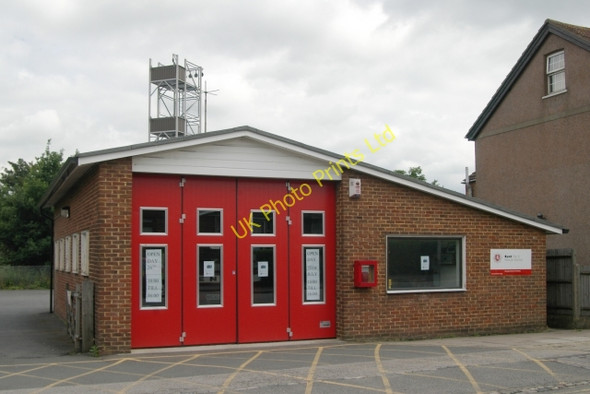 Photo 6"x4" Borough Green fire station Borough Green c2007