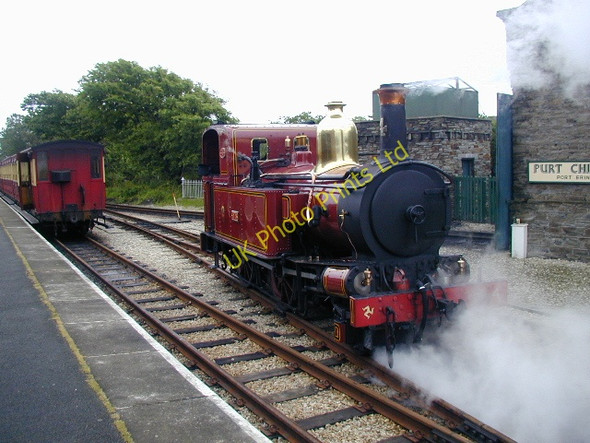 Photo 6"x4" Port Erin Station Four Roads\/SC2068 c2007