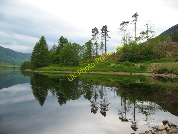 Photo 6"x4" Shoreline of Loch D\u00c3\u00b9ghaill Balnacra c2007