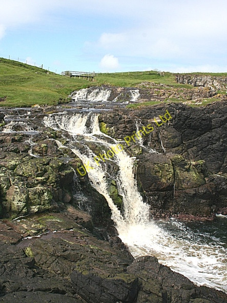 Photo 6"x4" Feigh Burn at Dunseverick Dunseverick c2007