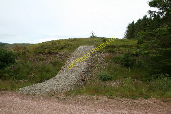 Photo 6"x4" Spot Height 218. Arinarach Hill c2007