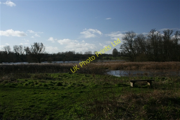 Photo 6"x4" Marston Marshes in flood Eaton\/TG2106 c2007 P3