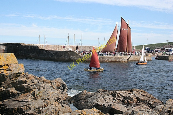 Photo 6"x4" Scottish Traditional Boat Festival Portsoy c2007