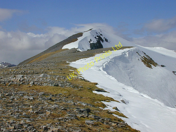 Photo 6"x4" Summit of A' Chralaig A' Chr\u00e0laig c2002
