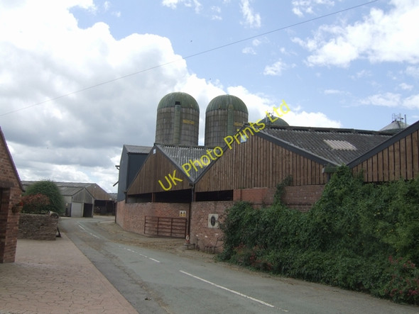 Photo 6"x4" Upper House Farm Yockleton c2007