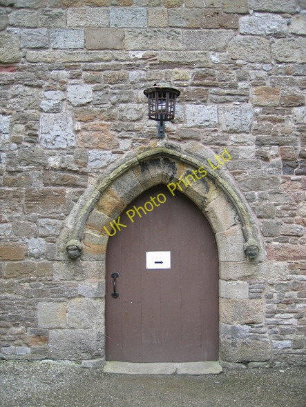 Photo 6"x4" North Doorway to St Mary and St Nicholas Church Beaumaris c2007