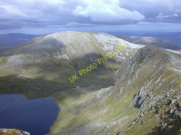 Photo 6"x4" View east along Braigh a' Choire Bhig Loch a' Choire Bhig c2005