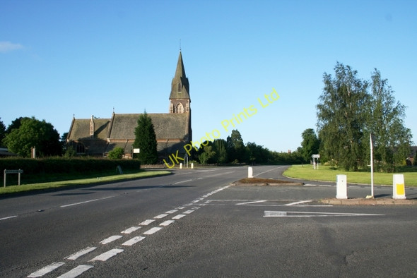 Photo 6"x4" Staggered Road Junction, Welland Marl Bank c2007