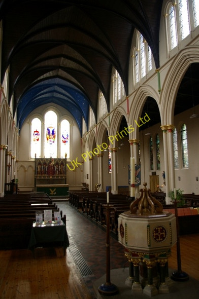 Photo 6"x4" Inside St John the Evangelist's Church Bury St Edmunds c2007
